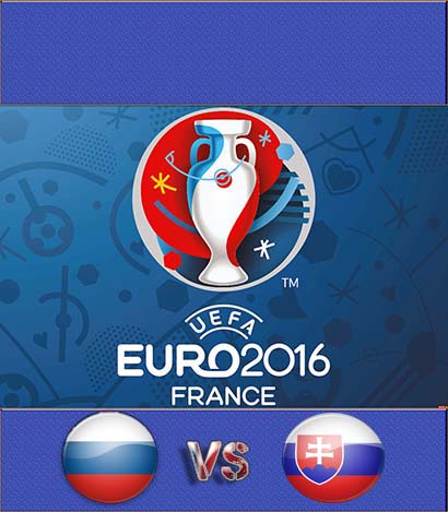 Россия - Словакия Евро 2016 смотреть
